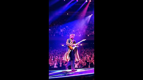 Donald Trump playing Metallica!