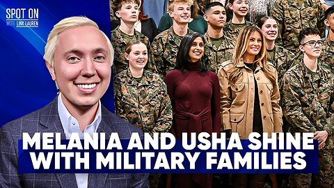 Melania Trump and Usha Vance SHINE During First Joint Appearance Thanking Military Families In NC