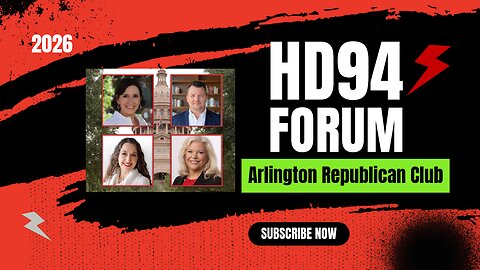 Texas HD94 Candidate Forum | ARC Meeting Jan 22, 2026