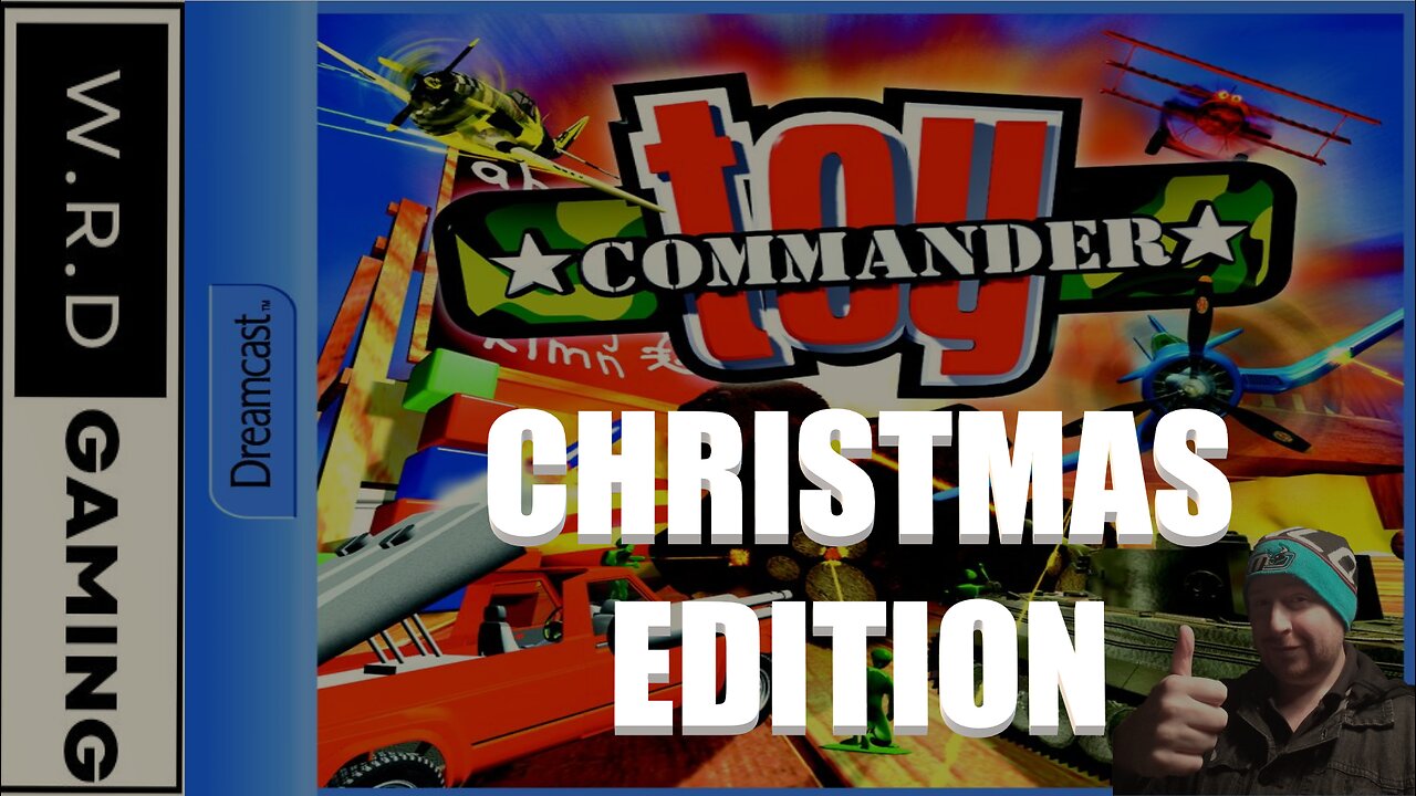 Let's Play Retro Christmas Special - Toy Commander Christmas Level (Sega Dreamcast)