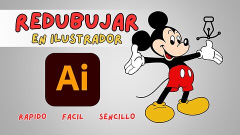 Redibujo en Adobe Illustrator: Convierte cualquier imagen en vector profesional