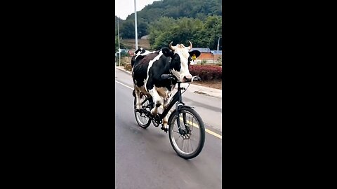 cow cycling