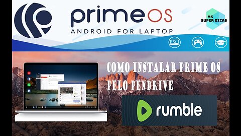 como instalar prime os via pendrive