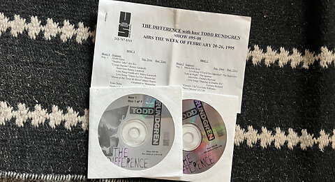 February 20-26, 1995 - 'The Difference with Todd Rundgren' (Mardi Gras Special #95-08)