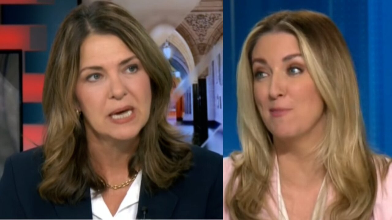 Alberta Premier SLAMS BC Premier On Live TV