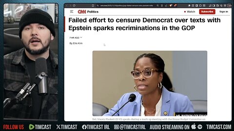 Democrat ADMITS Colluding With Epstein | Tim Pool