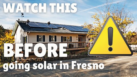 6 Crucial Facts About Solar In FRESNO, CA (PG&E)