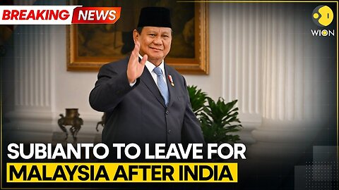 BREAKING: Indonesian President Subianto To Leave For Malaysia After India Visit | WION News