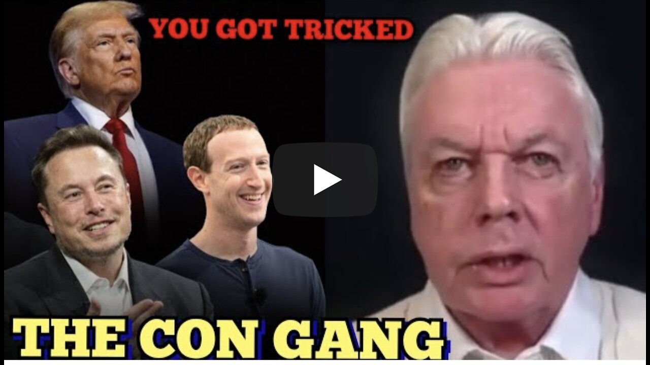 David Icke DESTROYS Trump, Elon & Zuckerberg CON Game