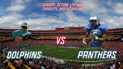 Carolina Panthers vs Miami Dolphins, Week 5, Diggin' Deeper Into the NFL