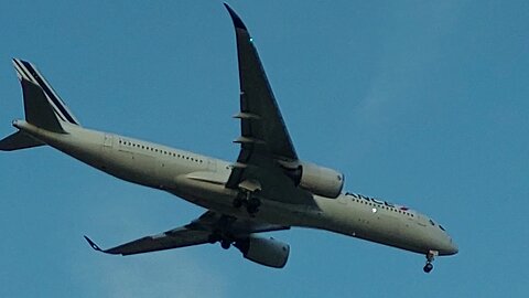 Airbus A350 F-HTYT coming from Paris to Fortaleza