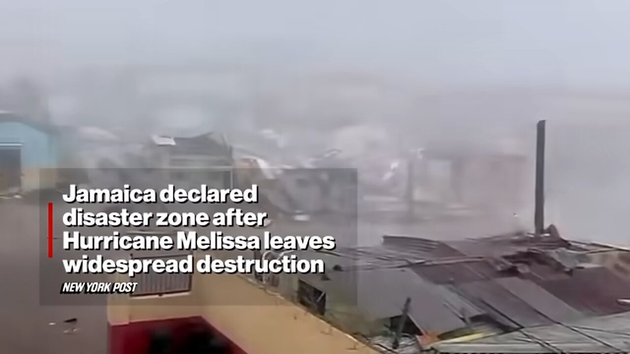 Hurricane Melissa Leaves Jamaica in Ruins — 500,000 Without Power as Country Declared Disaster Zone
