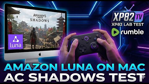 Assassin's Creed Shadows on Amazon Luna (macOS Test) | Luna Controller Gameplay ☁️🎮