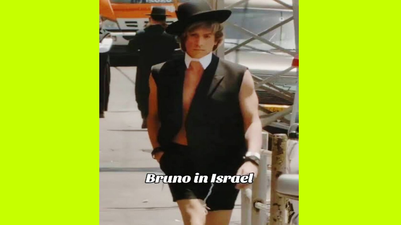 😂 🏳️🌈 Bruno in Israel 🇮🇱😂