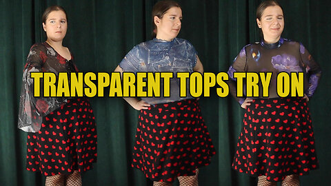 Transparent tops from SHEIN Try On