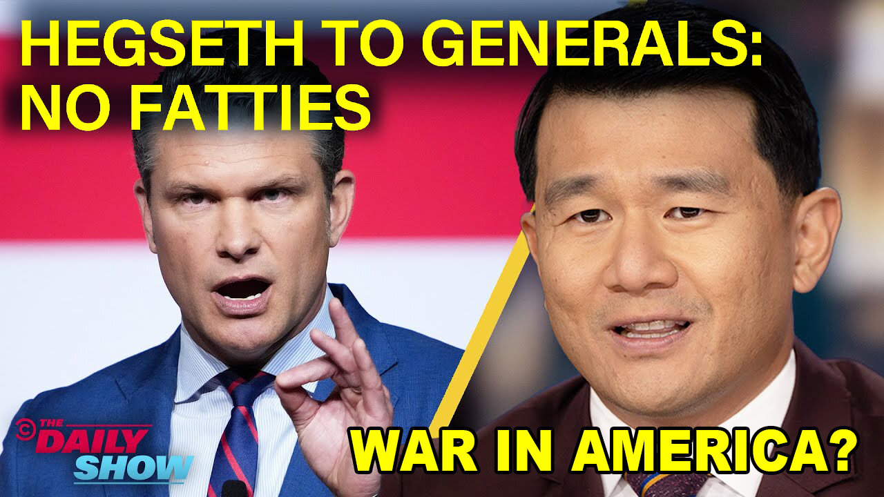 Donald Trump Threatens War Against U.S. Cities - Hegseth Lectures Fat Generals