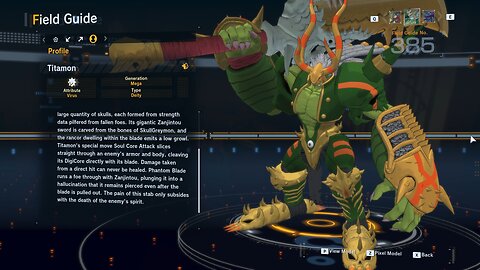 titamon all digivolution/de-digivolution/profile Digimon Story Time Stranger