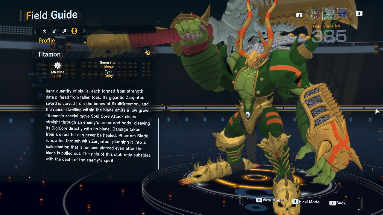 titamon all digivolution/de-digivolution/profile Digimon Story Time Stranger