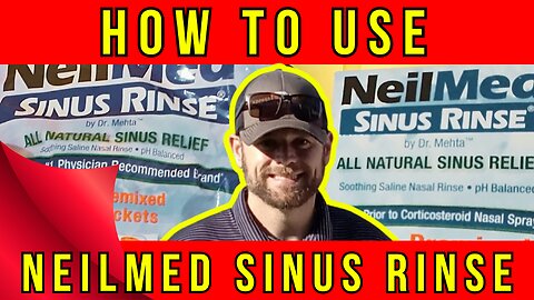 How to Use NeilMed Sinus Rinse | EFFECTIVE SINUS & ALLERGY RELIEF!!