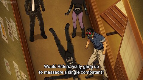 hey nakao wanted a 1 v 4 | Tojima Tanzaburo Wants to Be a Masked Rider