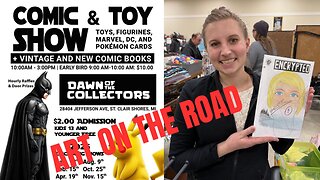 Art on the Road (My 1st Visit to Dawn of the Collectors)