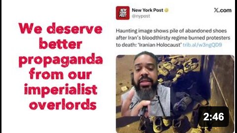 We deserve better propaganda from our imperialist overlords