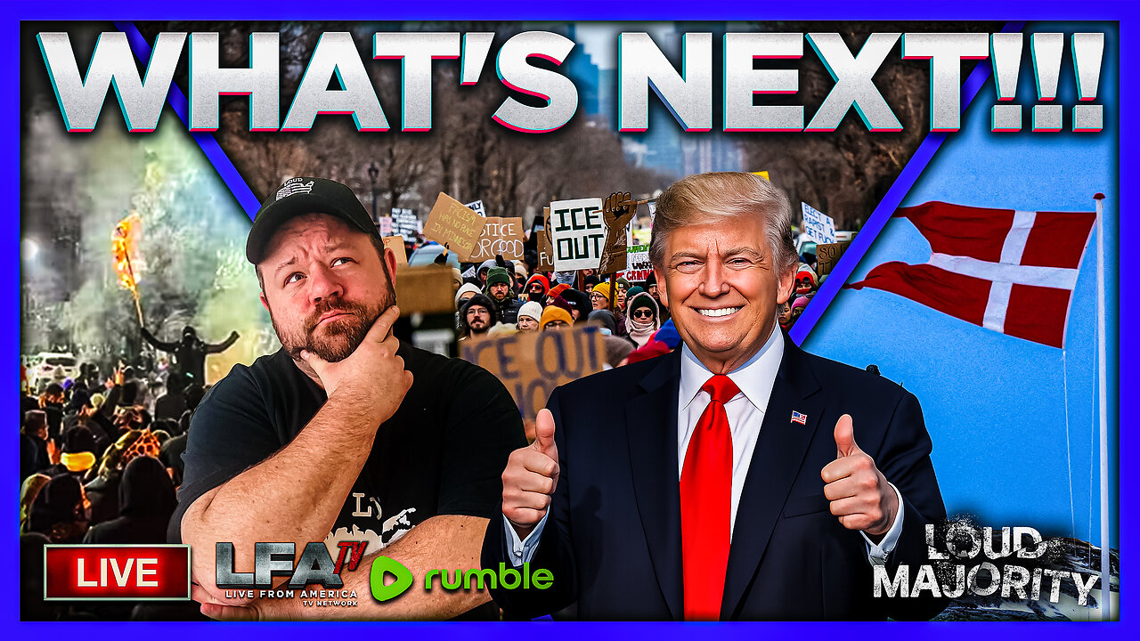 IRAN, MINNESOTA, GREENLAND WILD WEEKEND | LOUD MAJORITY 1.12.26 3PM