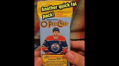 A 2024-25 O-Pee-Chee fat pack rip!