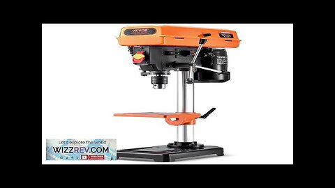 VEVOR 8 in Benchtop Drill Press Tabletop Drilling Machine 750-3200RPM Adjustable Review