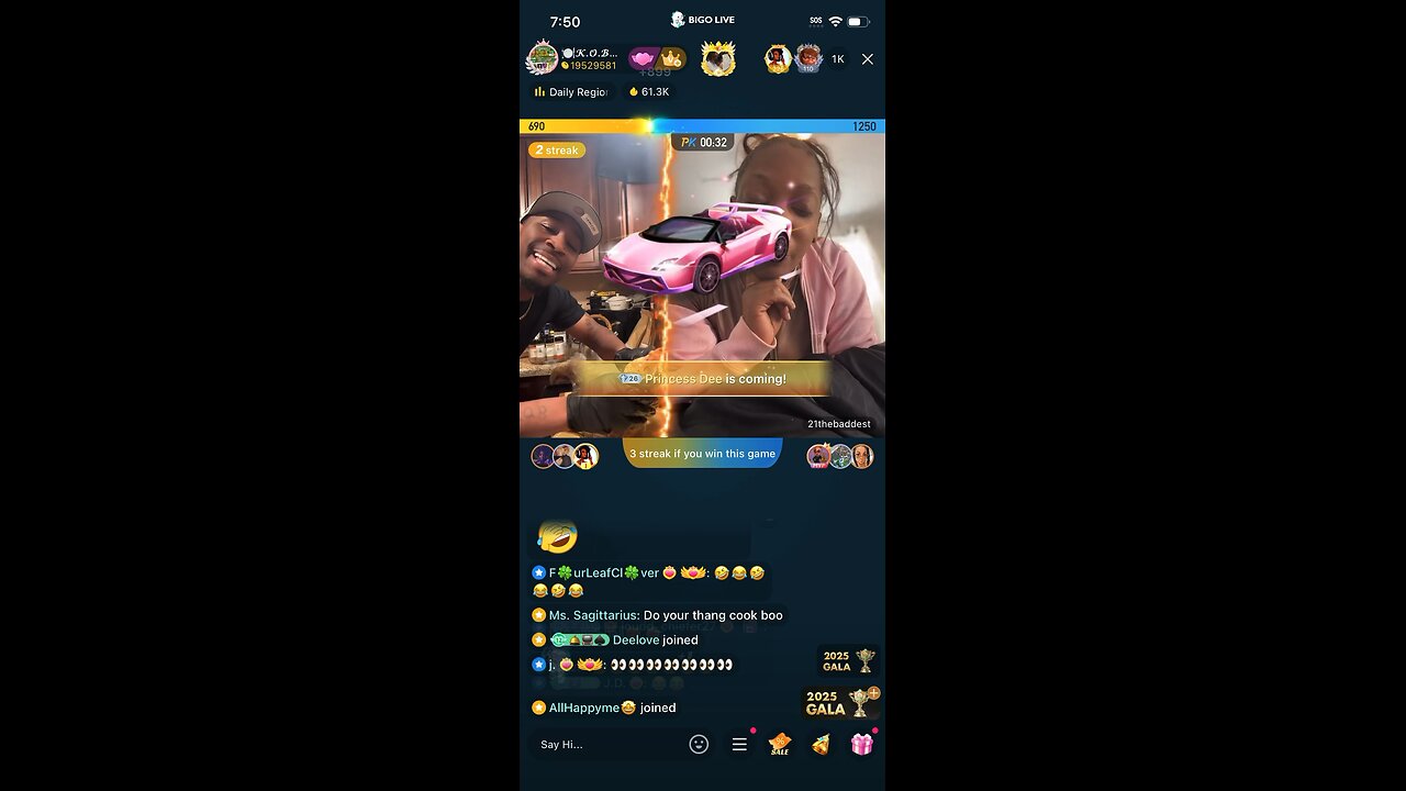 KOB catching up with 21 and her shenanigans 👀