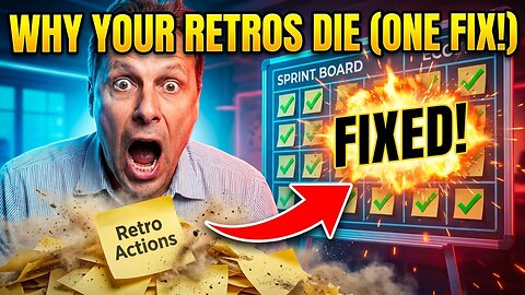 Why Your Retro Actions DIE Silently (And the ONE Fix That Saves Them)