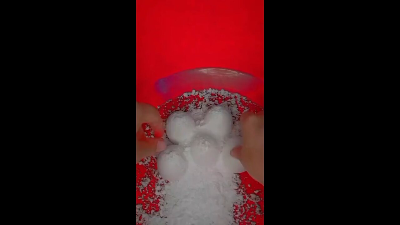 ASMR baking soda soft