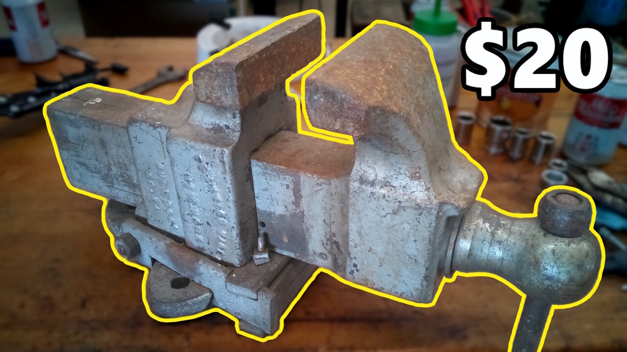 Strange Repairs Were Done to this Prentiss Bulldog Vise...