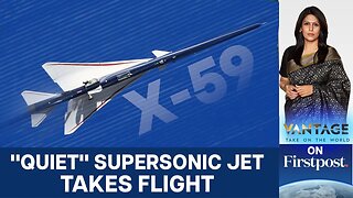 NASA Tests "Quiet" Supersonic X-59 Jet to End Sonic Booms | Vantage with Palki Sharma | N18G