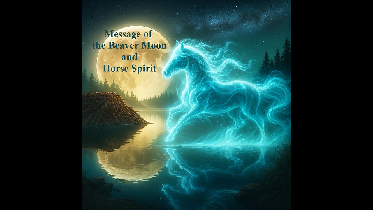 Message of the Beaver Moon and Horse Spirit