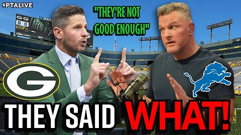 Pat McAfee & Dan Orlovsky REACTION To Packers vs Lions Thanksgiving SHOWDOWN!