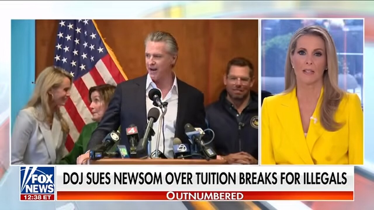 SEE IT: Newsom SUED by Trump DOJ