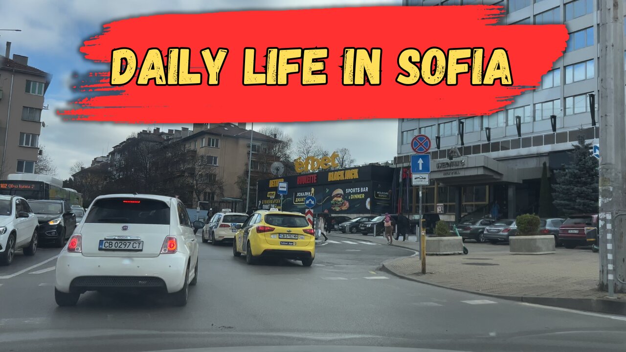 Early Drive in Sofia 🇧🇬 | Urban Morning Vibes