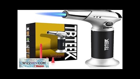 TBTEEK Butane Torch Kitchen Torch Cooking Torch with Safety Lock & Adjustable Review