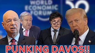 Trump Drops BOMBSHELL at Davos: "Globalism is DONE!