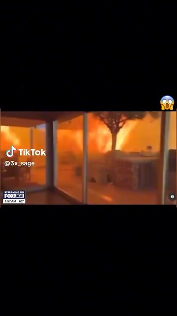 Incredible Footage Of California Fires