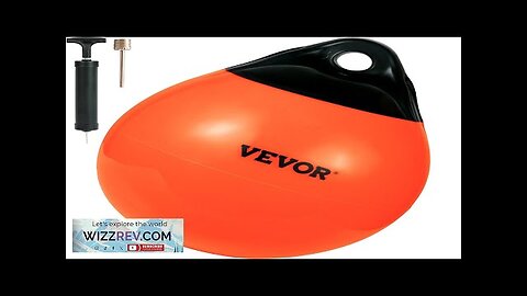 VEVOR Boat Buoy Balls 15" Diameter Inflatable Heavy-Duty Marine-Grade PVC Marker Buoys Review