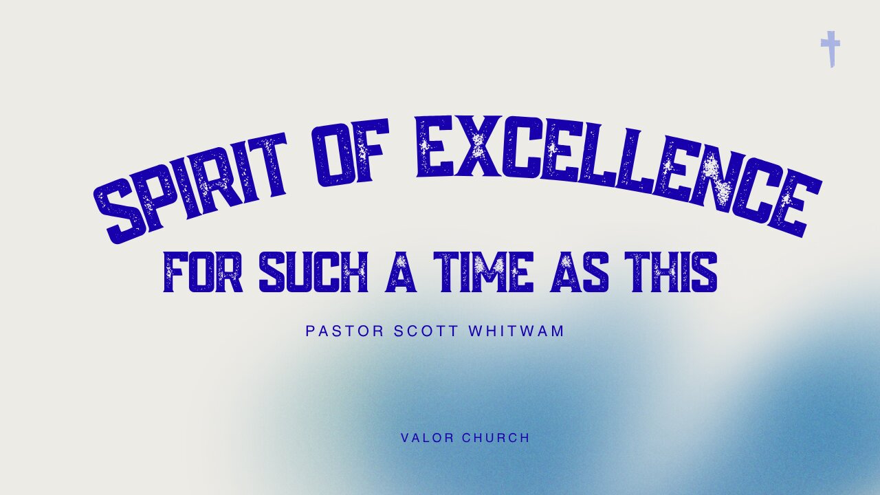 Spirit of Excellence – Walking in Excellence in Ministry | Powerful Christian Sermon