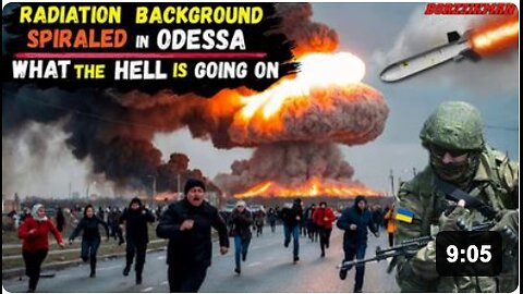 A Nuclear Mini-Explosion occurred in ODESSA after RUSSIA struck NATO Reconnaissance Satellite Center