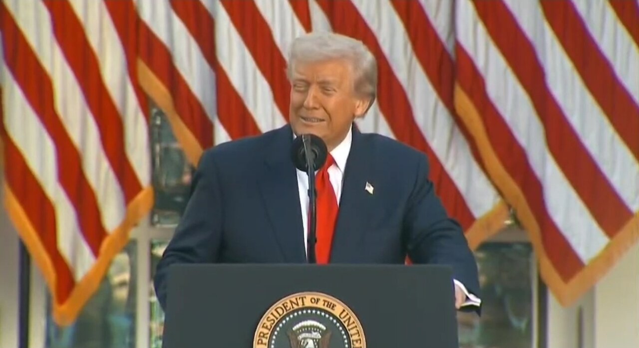 Trump: I RACED BACK From Mideast To Celebrate Charlie Kirk
