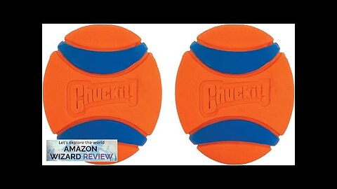 Chuckit! Ultra Ball Dog Toy Medium (2.5 Inch Diameter) Pack of 2 Review