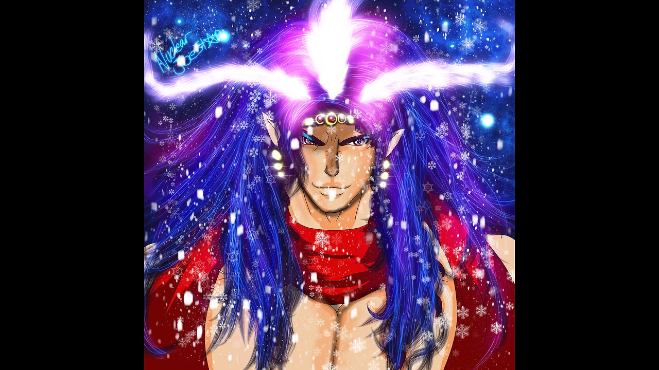 Speedpaint Christmas commission for a friend