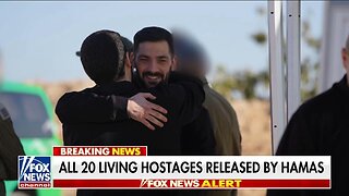 First Images Of Hostages Being Released From Hamas Captivity