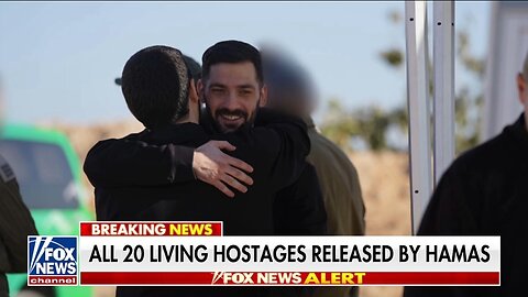 First Images Of Hostages Being Released From Hamas Captivity