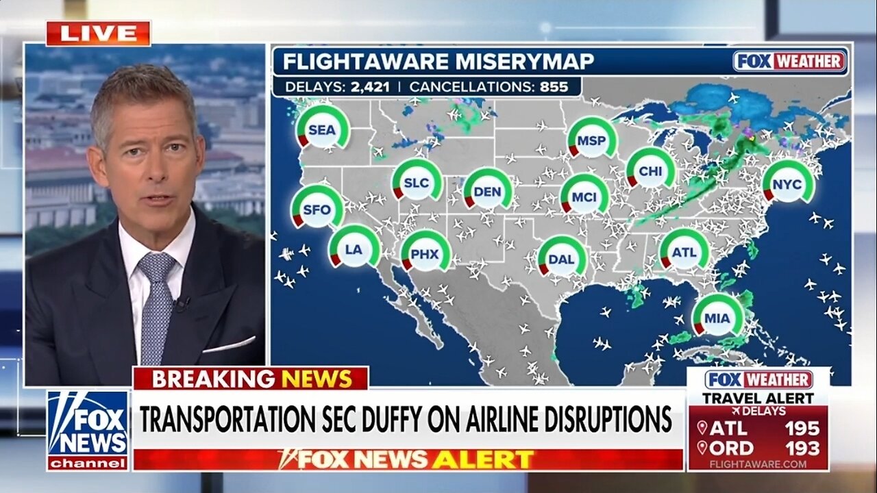 Transportation Secretary: 10% Reduction In Flights For Safety